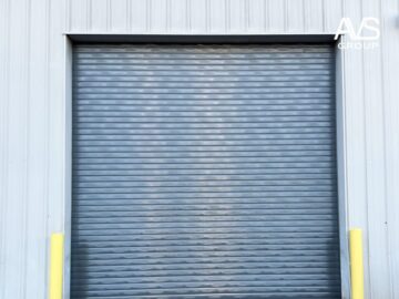 rollup garage door insulated motorised